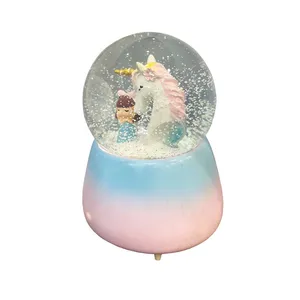 گوی موزیکال مدل GIRL-UNICORN-01 کد 30132