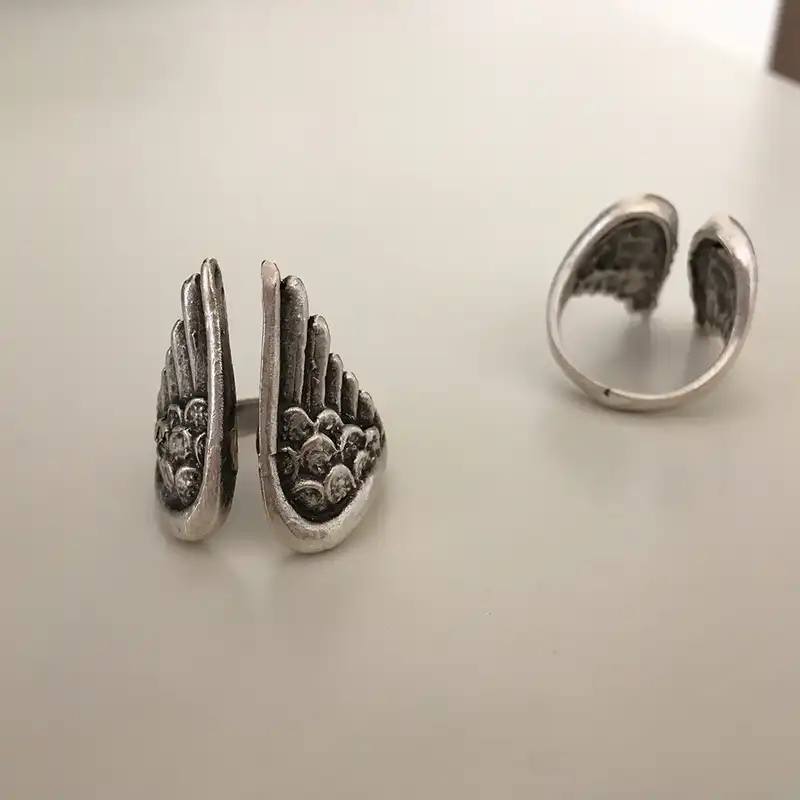 انگشتر مدل بال کد a263