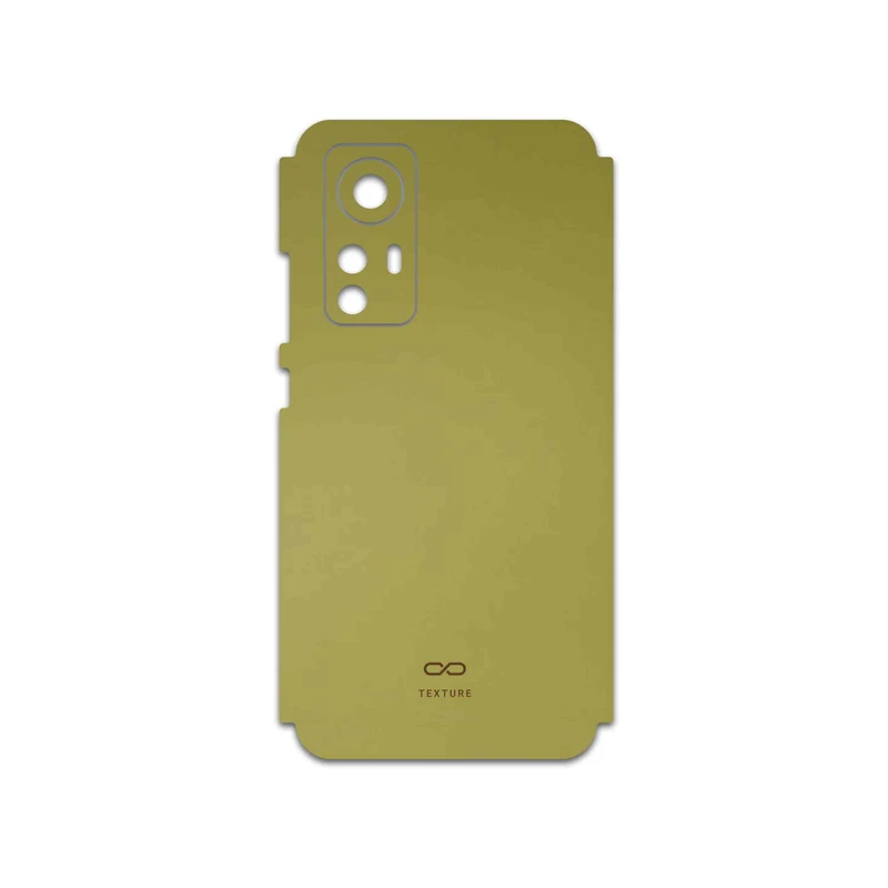 برچسب پوششی ماهوت مدل Matte-Gold مناسب برای گوشی موبایل شیائومی 12X