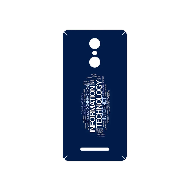 برچسب پوششی ماهوت مدل IT Science مناسب برای گوشی موبایل شیائومی Redmi Note 3