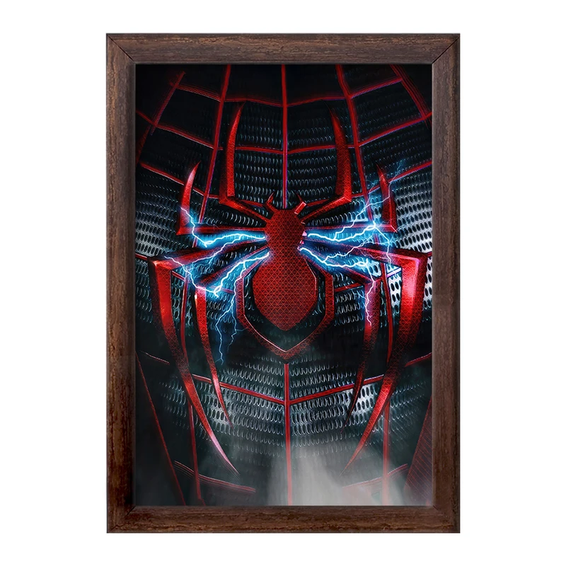 تابلو خندالو طرح مرد عنکبوتی (Spider Man) کد F2439