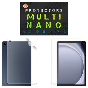 محافظ صفحه نمایش آنتی رفلکس مولتی نانو مدل X-SFB مناسب برای تبلت سامسونگ Galaxy Tab A9 Plus به همراه محافظ پشت