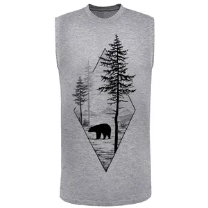 تاپ مردانه مدل جنگل F206