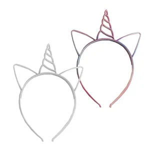 تل مو دخترانه مدل تک شاخ بسته 2 عددی