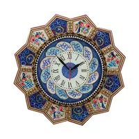 ساعت دیواری خاتم کاری مدل خورشیدی کد 42-1