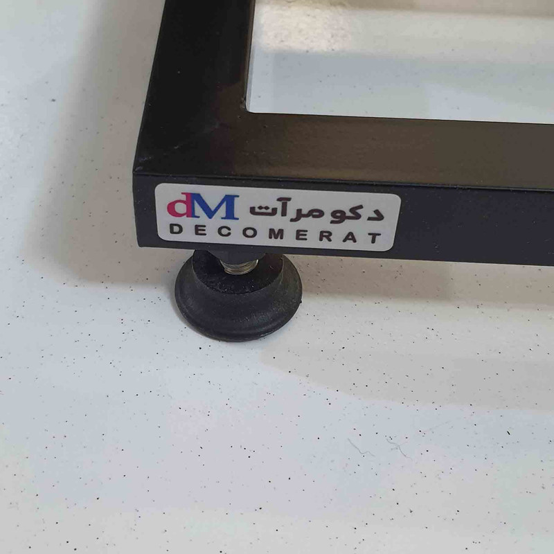 استند گلدان دکومرآت مدل مربع ستونی