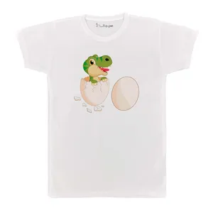 تی شرت بچگانه پرمانه طرح دایناسورهای بامزه کد pmt.5109