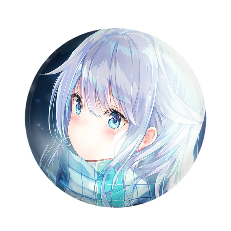 مگنت خندالو مدل دختر انیمه ای  کد 18017