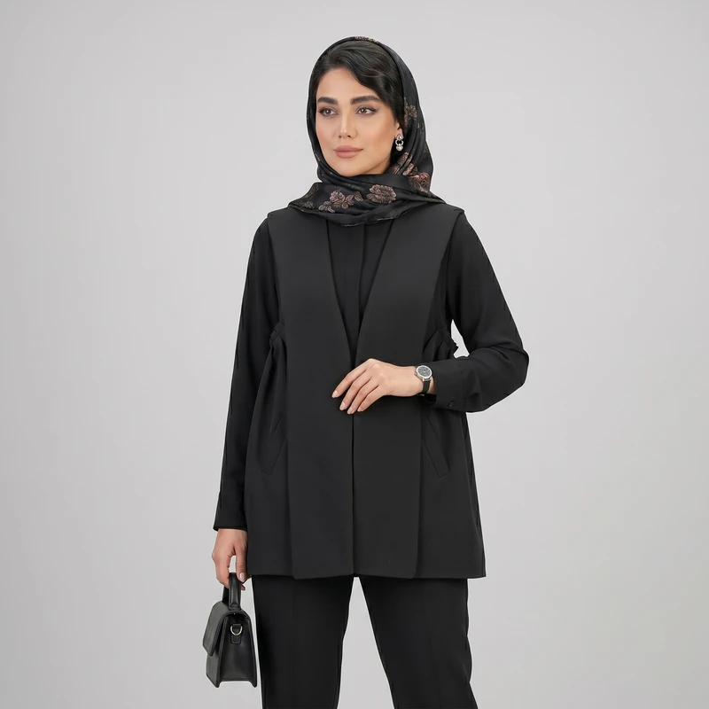 وست یقه هفت زنانه السانا مدل فانیذ کد 2593