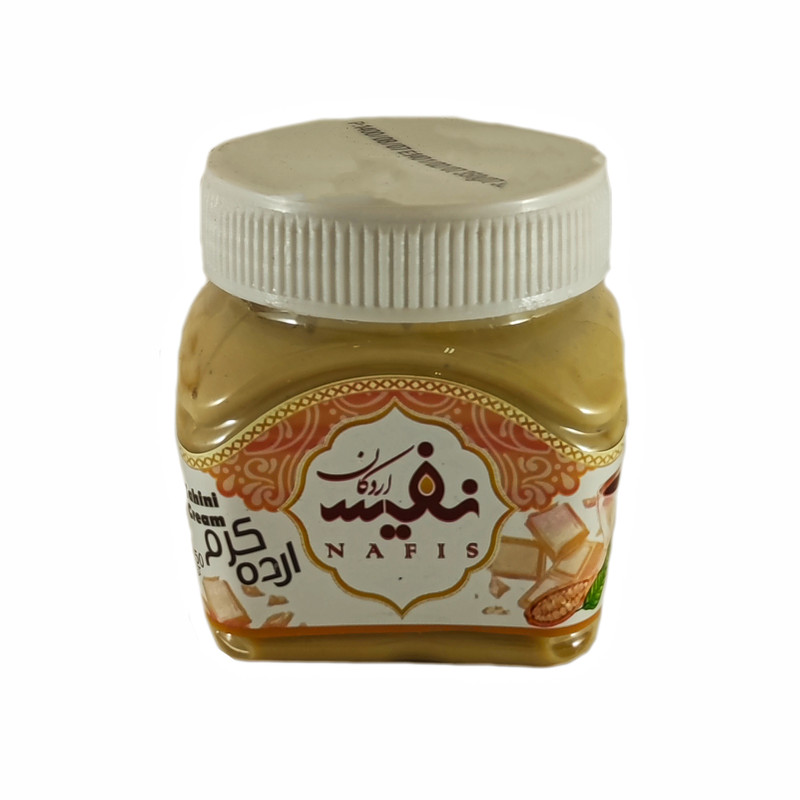 کرم ارده شکلات سفید نفیس اردکان - 350 گرم