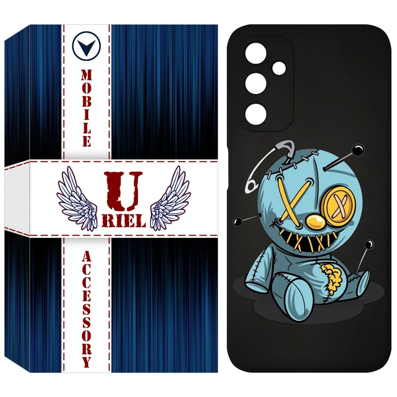 کاور یوریل قاب مدل KSH کد 68 طرح عروسک مناسب برای گوشی موبایل سامسونگ Galaxy M14