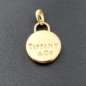 آویز گردنبند طلا 18 عیار زنانه سین سان مدل قفل دایره SN1765