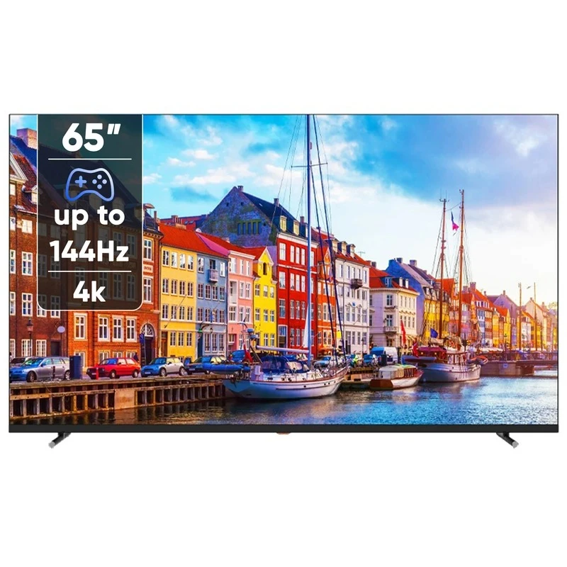 تلویزیون 65 اینچ کیو ال ای دی هوشمند جی وی سی مدل LT-NQ7225