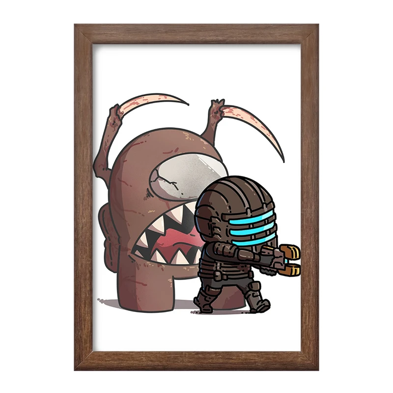 تابلو خندالو طرح بازی دد اسپیس (Dead Space) کد 35037