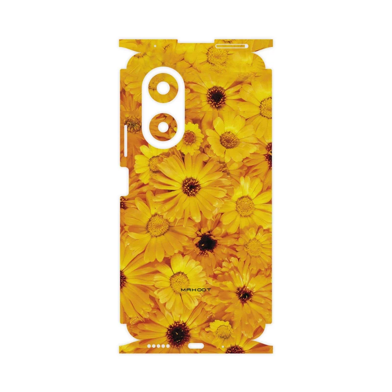 برچسب پوششی ماهوت مدل Yellow-Flower-FullSkin مناسب برای گوشی موبایل هوآوی Nova 9 SE