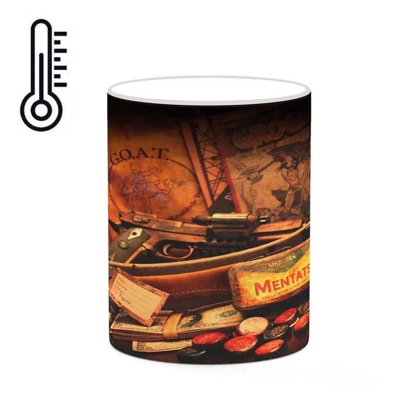 ماگ حرارتی کاکتی مدل بازی Fallout کد mgh28400