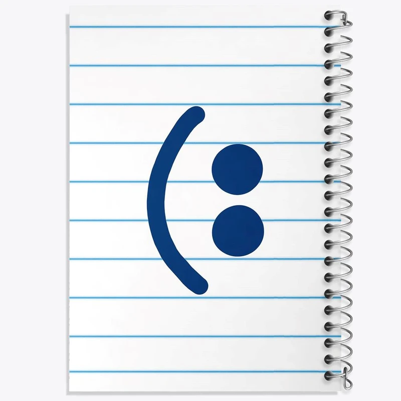 دفتر مشق 50 برگ خندالو مدل خوشحال کد 5596