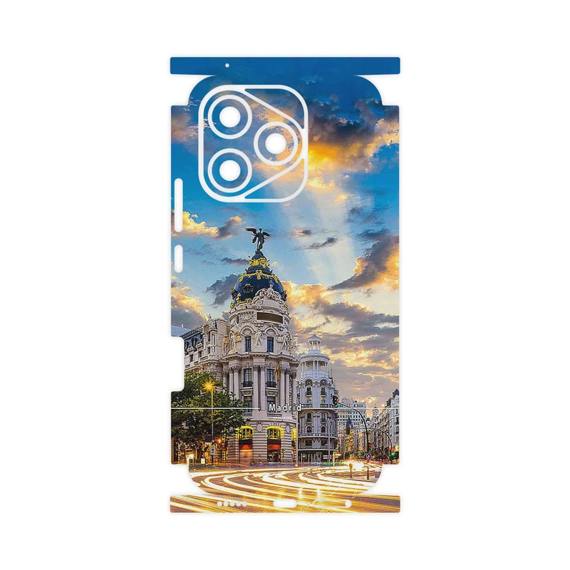 برچسب پوششی ماهوت مدل City of Madrid-FullSkin مناسب برای گوشی موبایل آنر 400 Lite