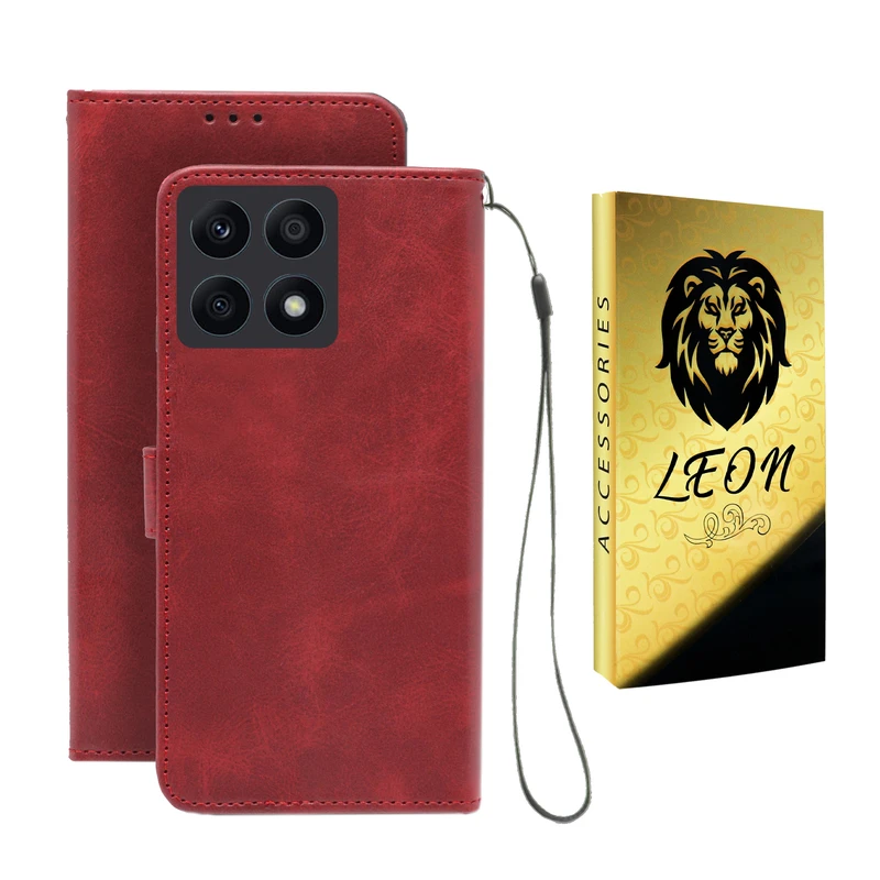 کیف کلاسوری لئون مدل Band Oro مناسب برای گوشی موبایل آنر X8A