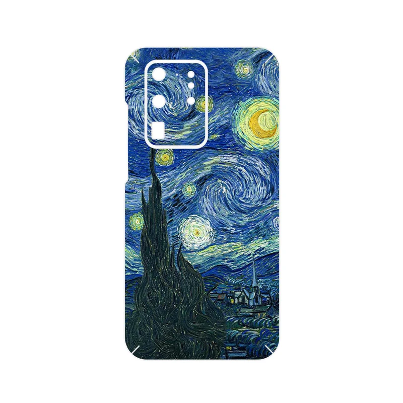 برچسب پوششی ماهوت مدل The Starry Night of van Gogh مناسب برای گوشی موبایل سامسونگ Galaxy S20 Ultra