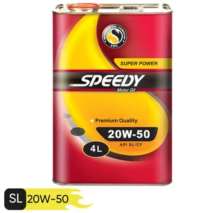 روغن موتور خودرو اسپیدی مدل Super Power 20W-50 حجم 4 لیتر