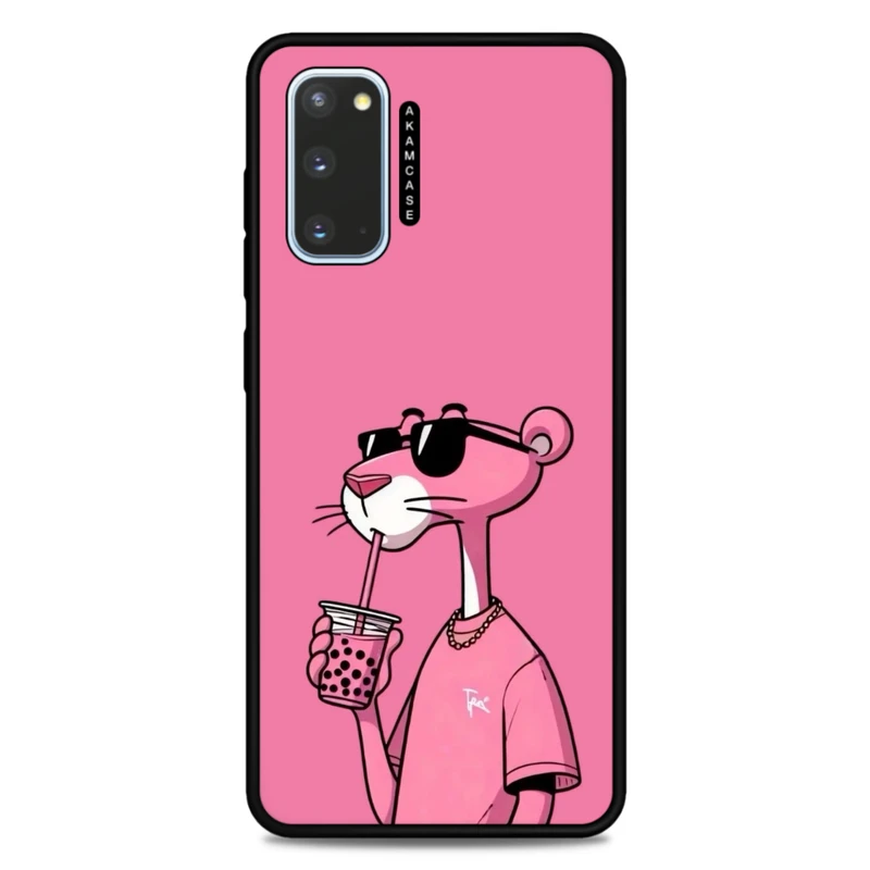 کاور آکام مدل AMC-WSGS20-PINK PANTHER12 مناسب برای گوشی موبایل سامسونگ Galaxy S20