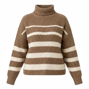 پلیور یقه برگردان زنانه مدل دلربا