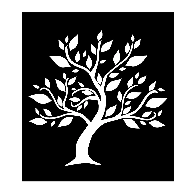  شابلون باتیس آرت طرح درخت کد 50-264