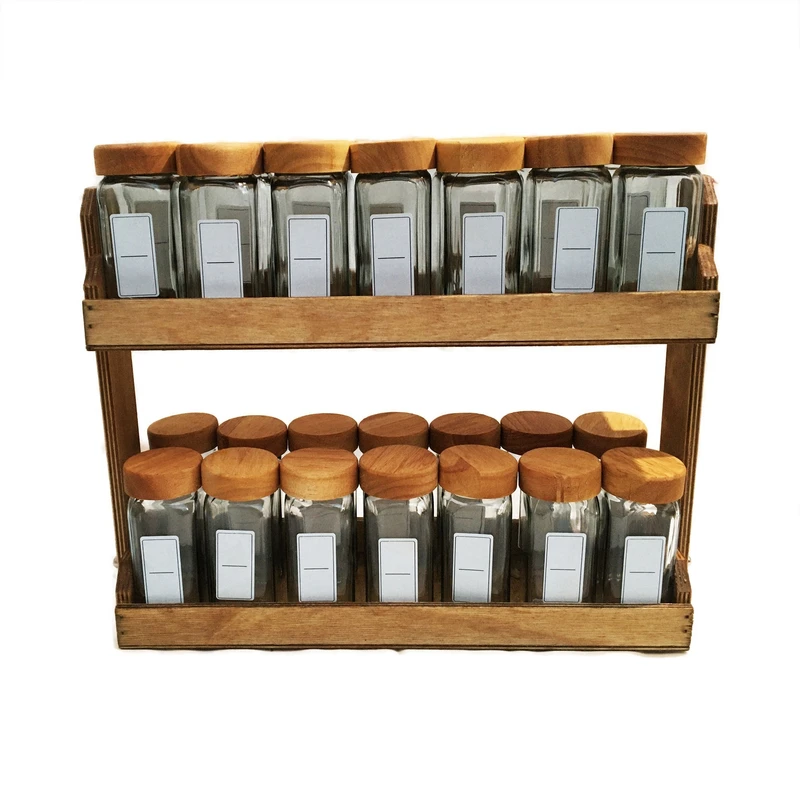 ست جا ادویه ۲۸ پارچه مدل CHD-28 همراه استند