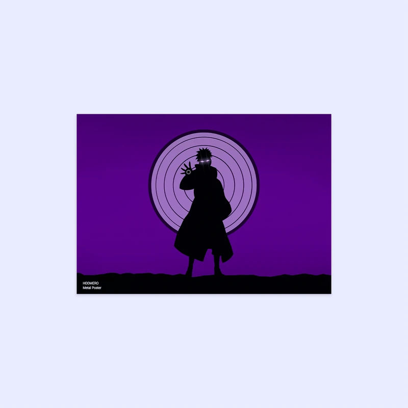 پوستر هومرو مدل فلزی طرح انیمه ناروتو کد PS1309