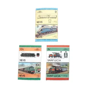 تمبر یادگاری مدل قطار باربری کد DS2369 مجموعه 6 عددی