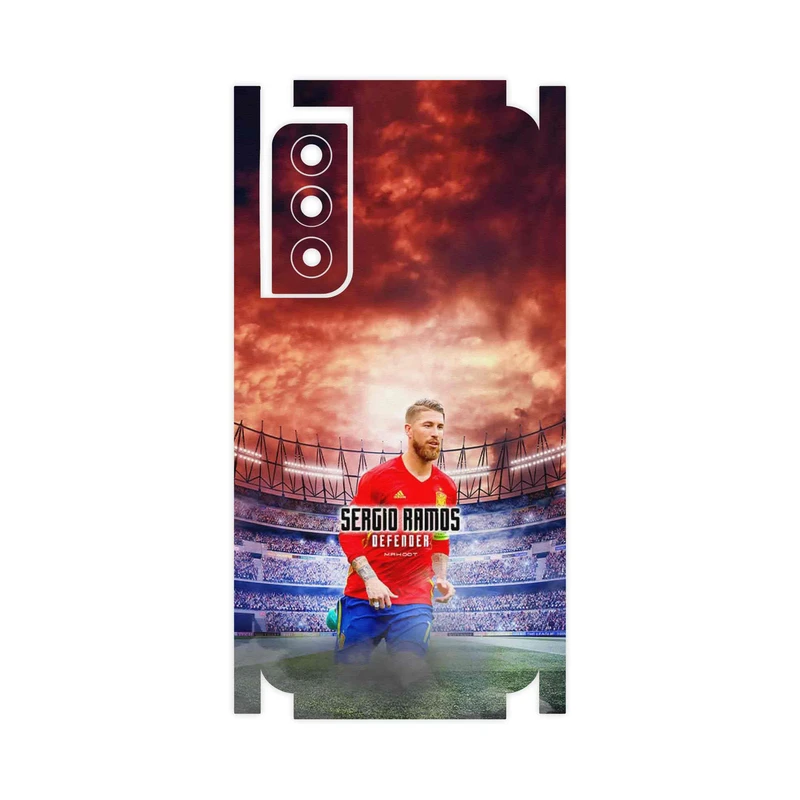 برچسب پوششی ماهوت مدل Sergio Ramos-FullSkin مناسب برای گوشی موبایل سامسونگ Galaxy S21 FE 5G