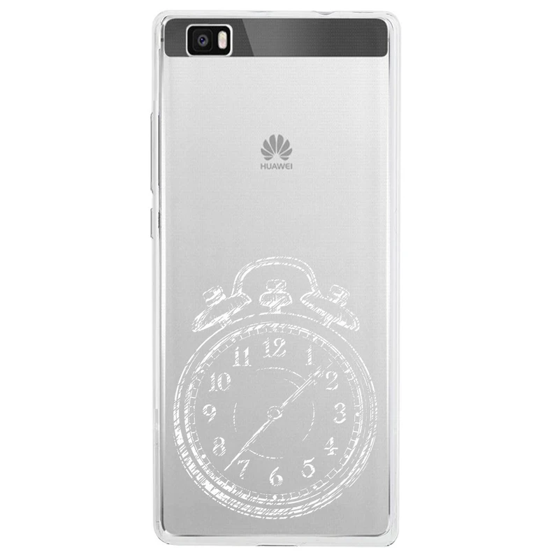 کاور مگافون طرح ساعت مدل C64-W مناسب برای گوشی موبایل هوآوی P8 Lite