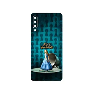 MAHOOT Alice in Wonderland Cover Sticker for Samsung Galaxy A7 2018