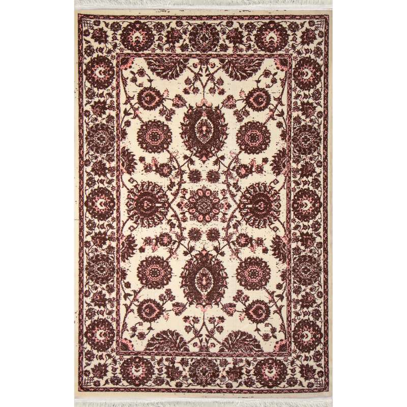 فرش ماشینی الیت طرح کهنه‌نما مدل S410-2