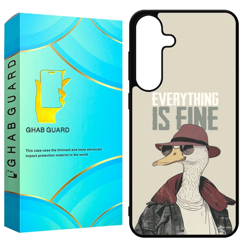 کاور قاب گارد طرح اردک مدل GCHPS24 مناسب برای گوشی موبایل سامسونگ Galaxy S24