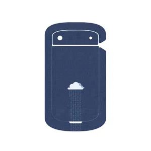 MAHOOT Minimal Data Cloud Cover Sticker for BlackBerry Bold Touch 9900