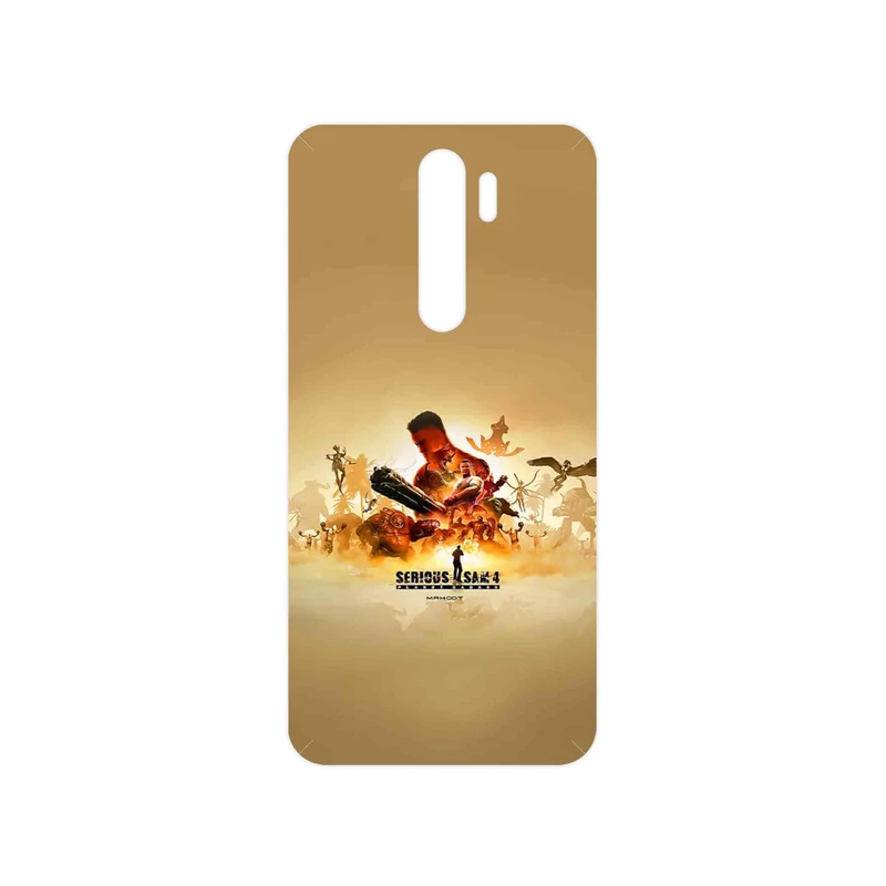 برچسب پوششی ماهوت مدل Serious Sam Game Series مناسب برای گوشی موبایل شیائومی Redmi Note 8 Pro