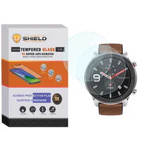 محافظ صفحه نمایش آلتیمیت شیلد مدل SH-UL مناسب برای ساعت هوشمند امیزفیت GTR 47mm بسته دو عددی
