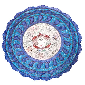 بشقاب میناکاری مدل مینیاتور کد 5626