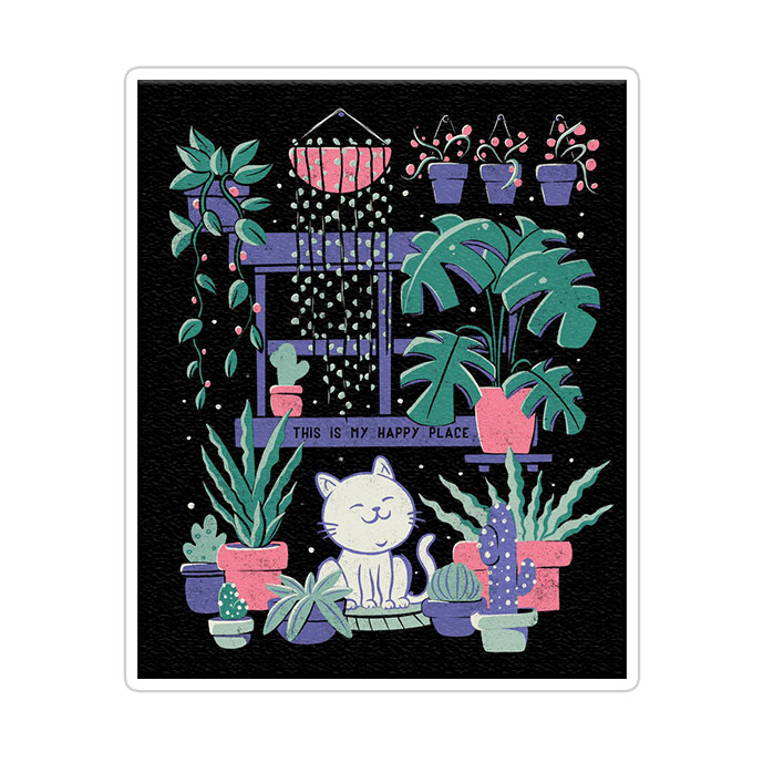 استیکر تزئینی موبایل و تبلت ماسا دیزاین مدل AS184 CAT