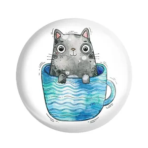 پیکسل خندالو طرح گربه کد 5019