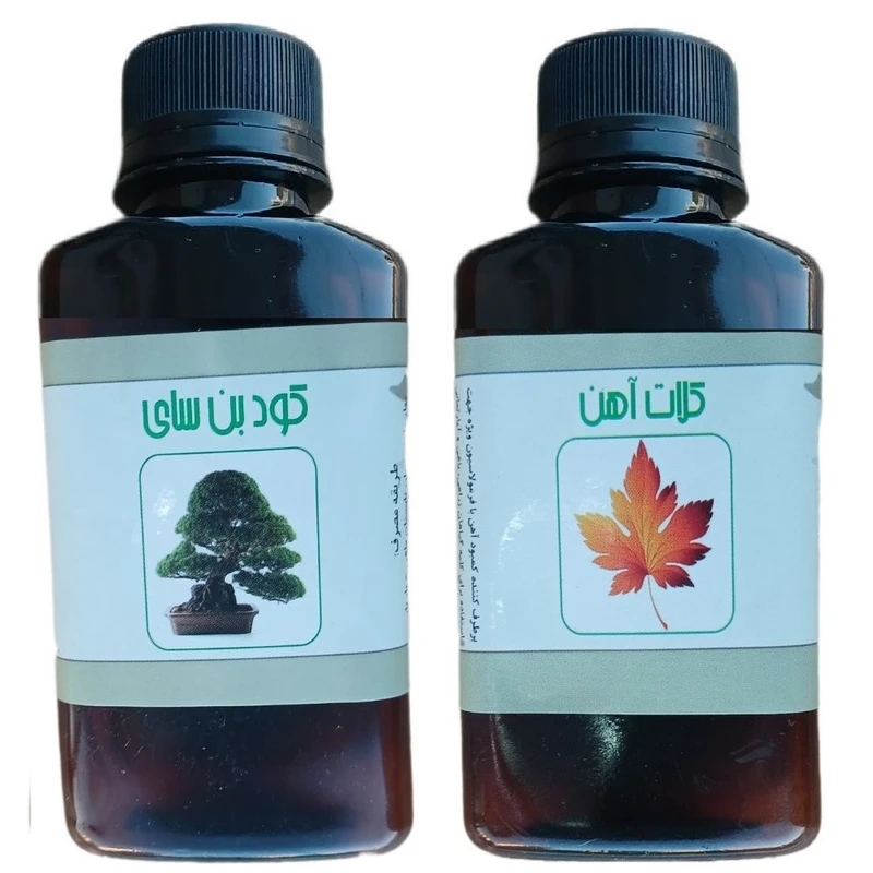 کود مایع بن سای و کلات آهن مدل life drop حجم 110 میلی لیتر