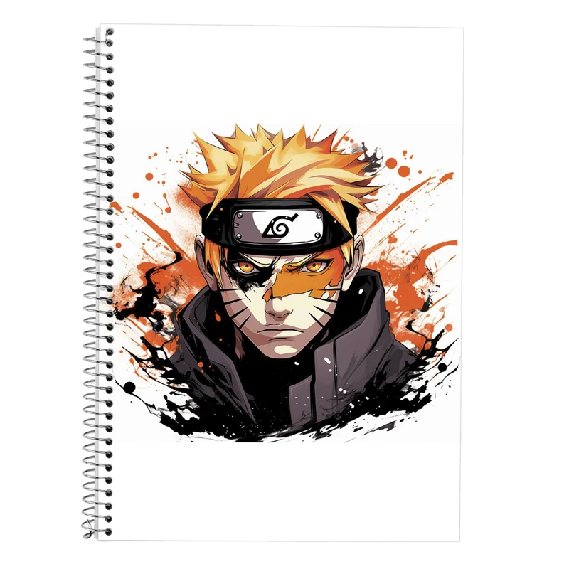 دفتر لغت 50 برگ مدوپد طرح Naroto کد DF11093