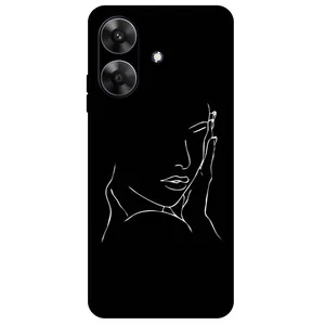 Megafone Girly 8153 Cover For Realme Note 60 / Note 60X