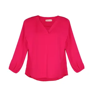 بلوز زنانه ساتین مدل HT103