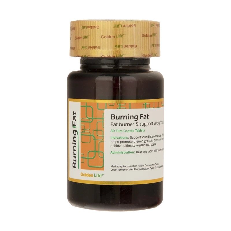 قرص برنینگ فت گلدن لایف بسته 30 عددی 