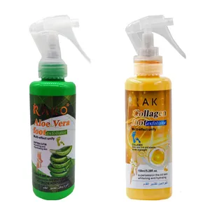 اسپری رفع ترک پا راکو مدل کلاژن و آلوئه ورا حجم 150 میلی لیتر مجموعه 2 عددی