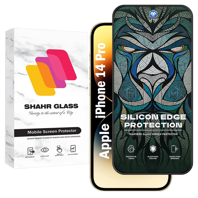 محافظ صفحه نمایش شهر گلس مدل LITOSILS مناسب برای گوشی موبایل اپل iPhone 14 Pro