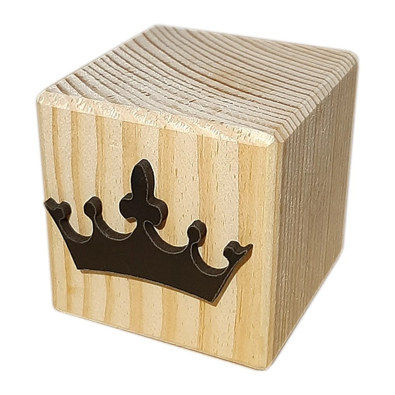 استند رومیزی تزیینی مدل مکعب Crown